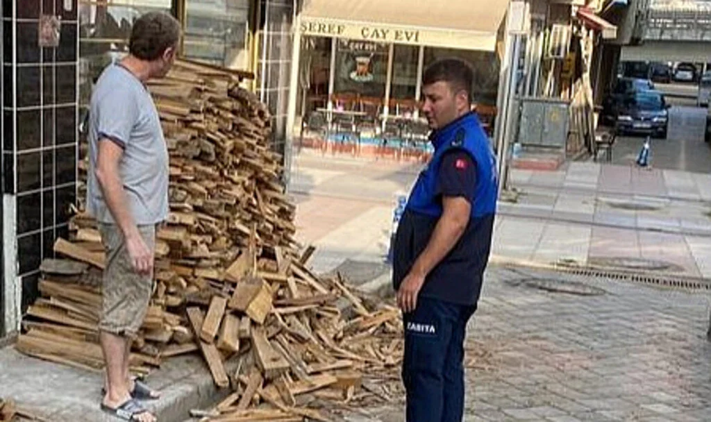 Samsun Canik'te Kaldırım İşgaline Son!