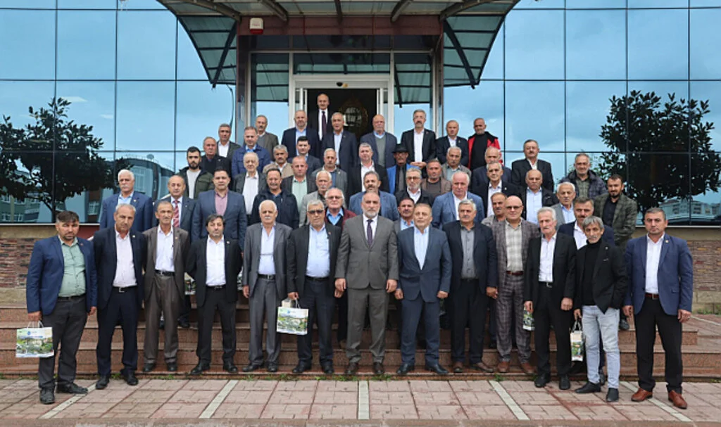 Samsun Canik'te Muhtarlar Buluşması