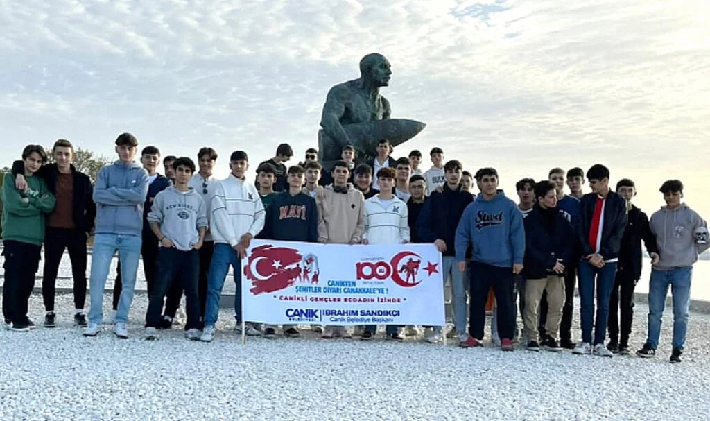 Samsun Canikli gençler Çanakkale’de