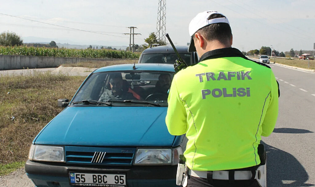 Samsun'da 44 sürücüye ceza