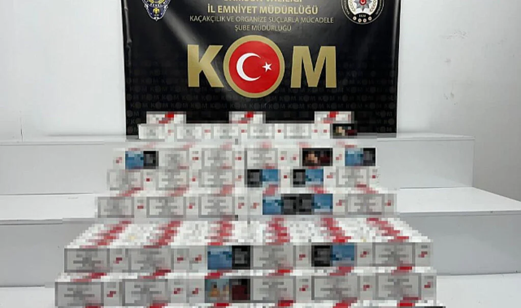Samsun'da 60 bin makaron ele geçirildi