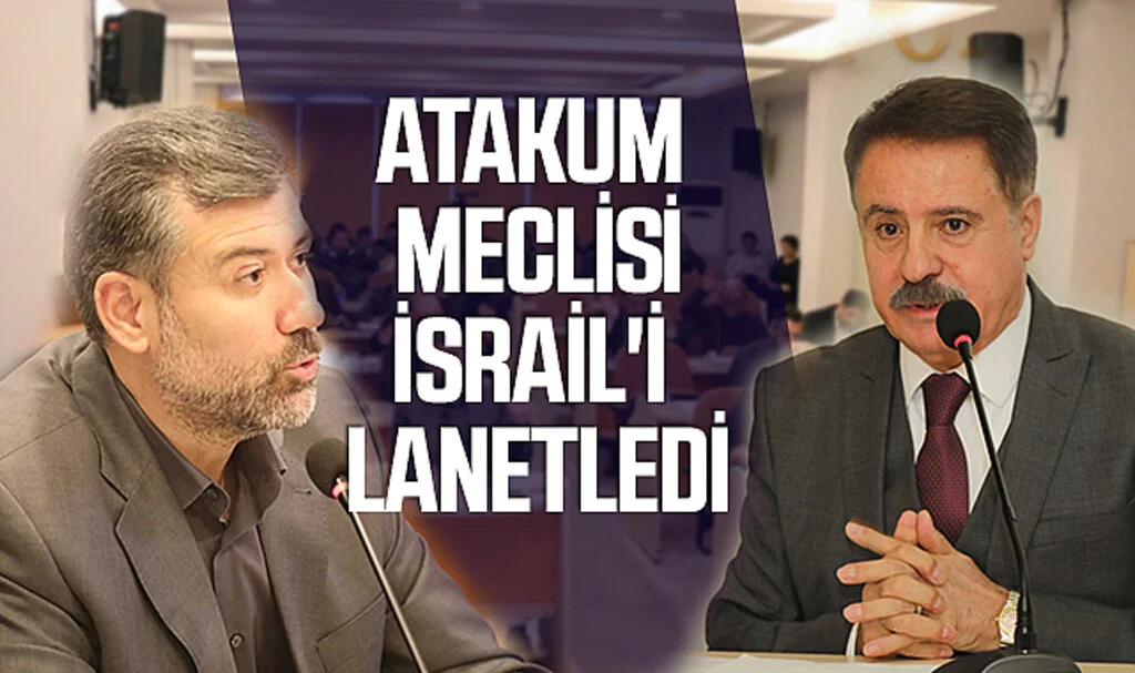 Samsun'da Atakum Meclisi İsrail'i Lanetledi