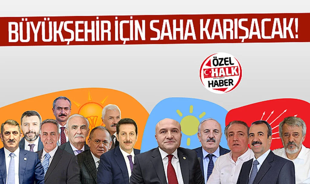 Samsun'da Büyükşehir için saha karışacak
