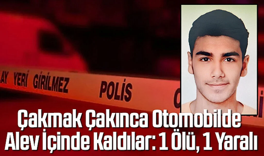Samsun'da Çakmak Çakınca Otomobilde Alev İçinde Kaldılar: 1 Ölü, 1 Yaralı