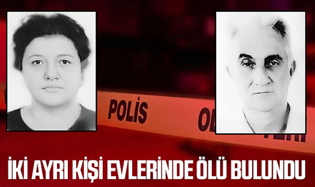 Samsun'da iki ayrı kişi evlerinde ölü bulundu