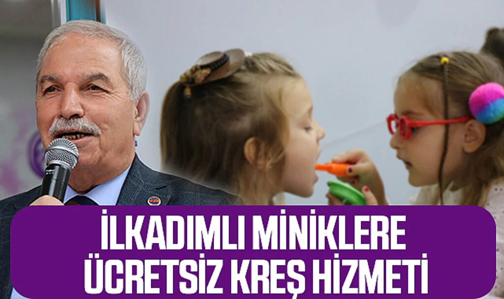 Samsun'da İlkadımlı miniklere ücretsiz kreş hizmeti