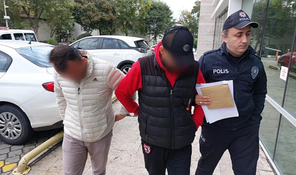 Samsun'da İnşaatın deposundan hırsızlık yapan 2 kişi yakalandı