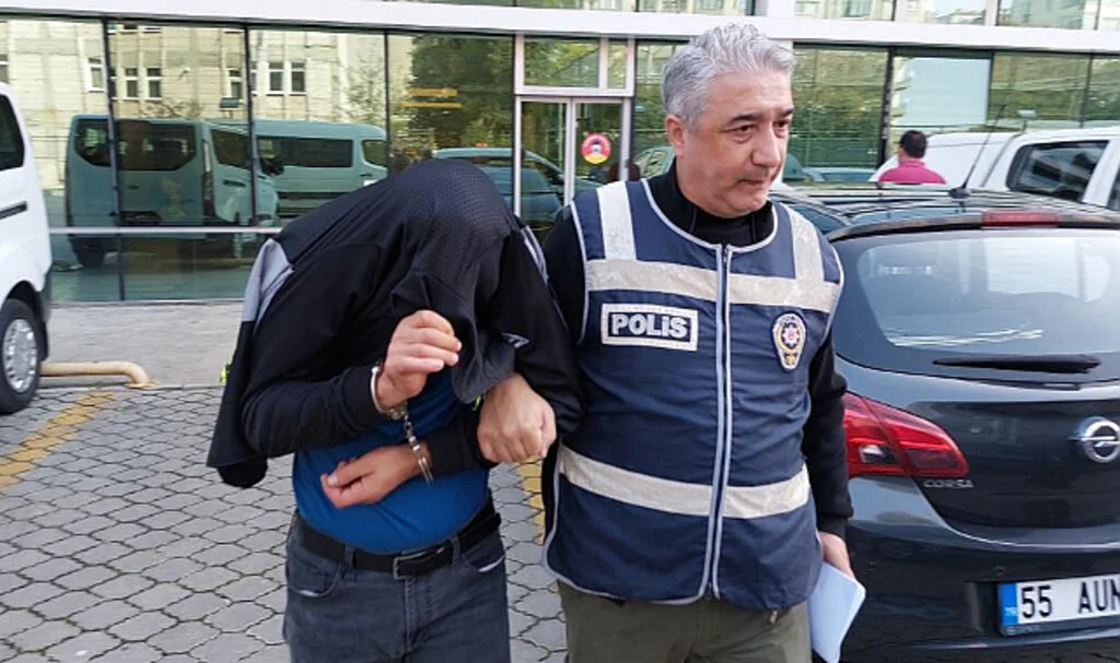 Samsun'da Kahvehaneden televizyon çalan şahıs tutuklandı