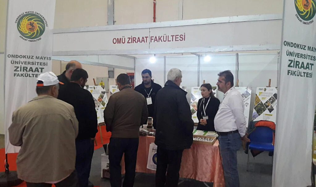 Samsun'da OMÜ Ziraat Tarım Fuarı'nda