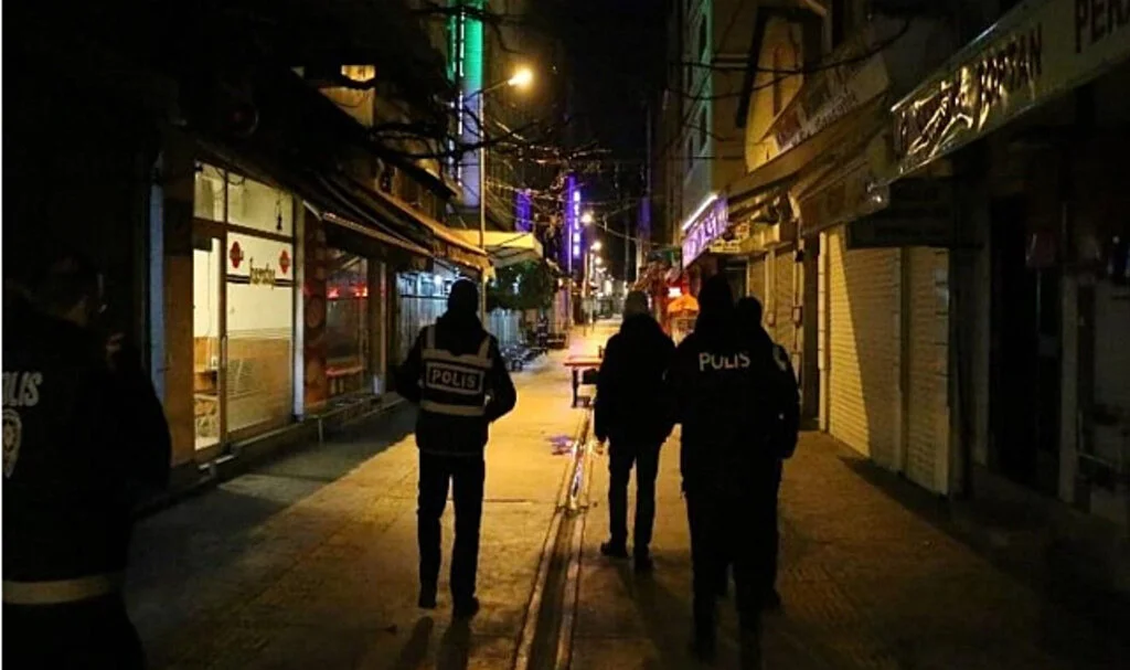 Samsun'da Polis Enseledi 