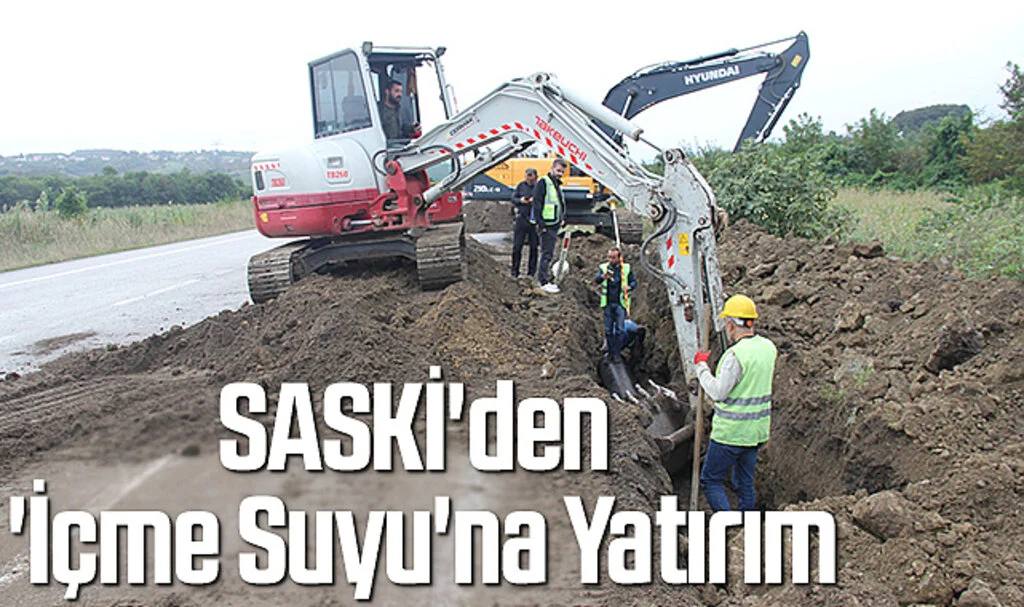 Samsun'da SASKİ'den 'İçme Suyu'na Yatırım