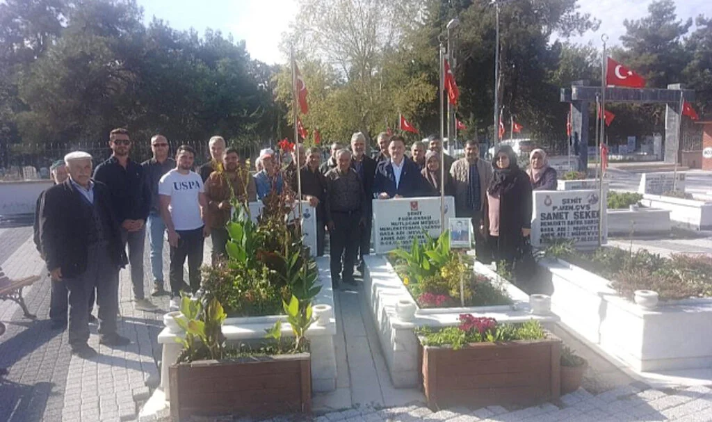 Samsun'da Şehit piyade uzman onbaşı kabri başında anıldı