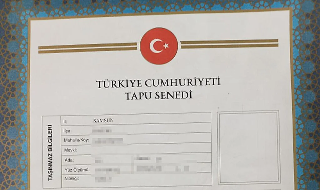 Samsun'da Tapudan 9 ayda 560 milyon TL gelir