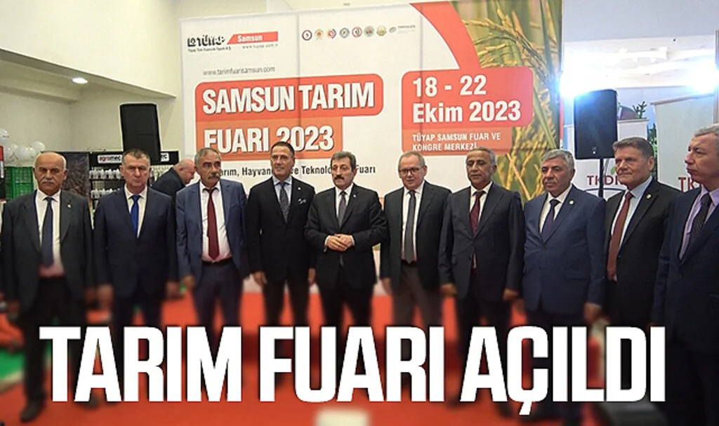 Samsun'da Tarım Fuarı Açıldı