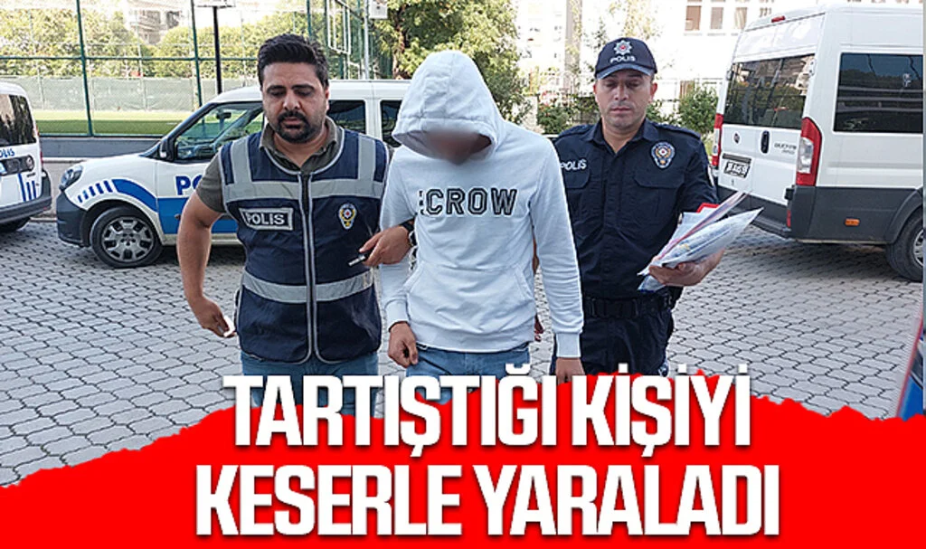Samsun'da Tartıştığı Kişiyi Keserle Yaraladı 