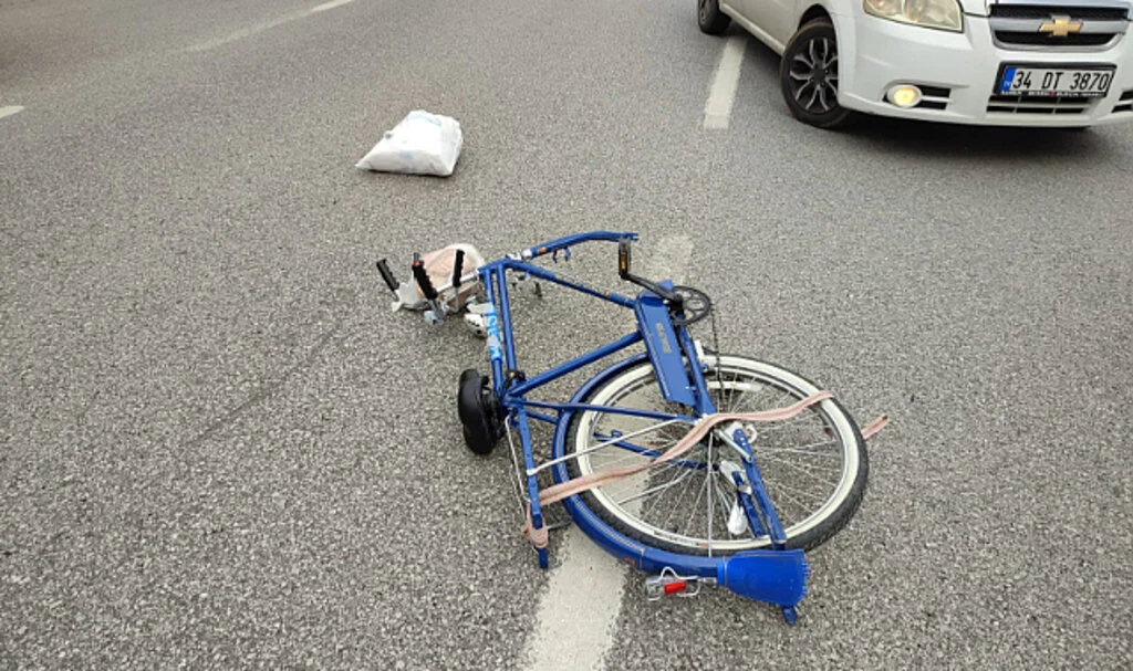 Samsun'da Yoldan karşıya geçmek istedi