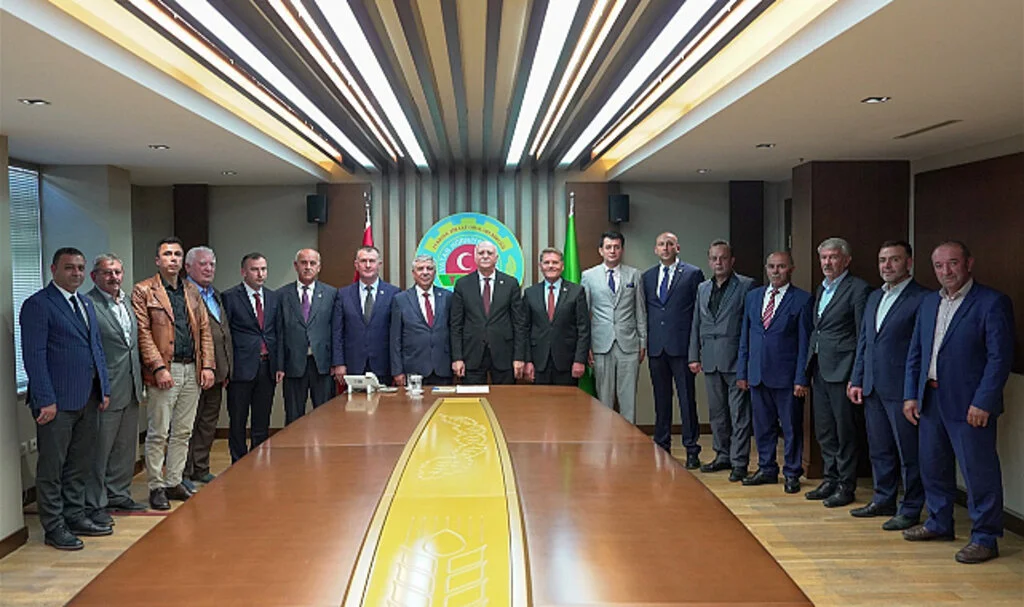Samsun'da Ziraat Odaları sorunlarını anlattı 