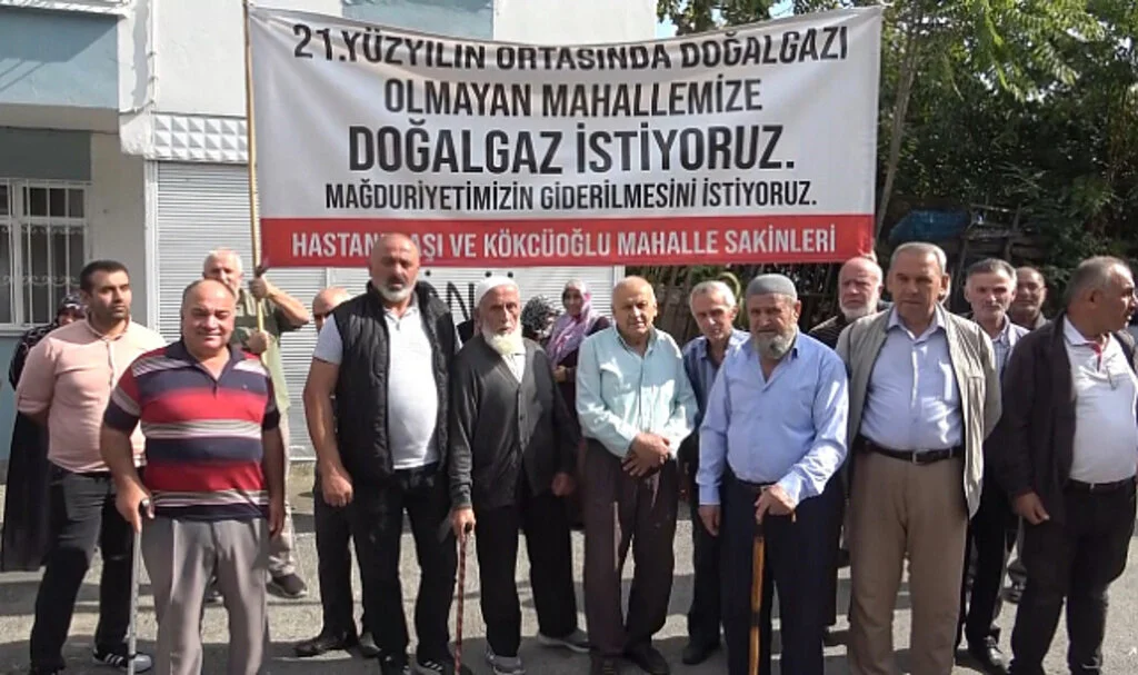 Samsun İlkadım'da 20 Yıldır Doğalgaz Bekliyorlar  