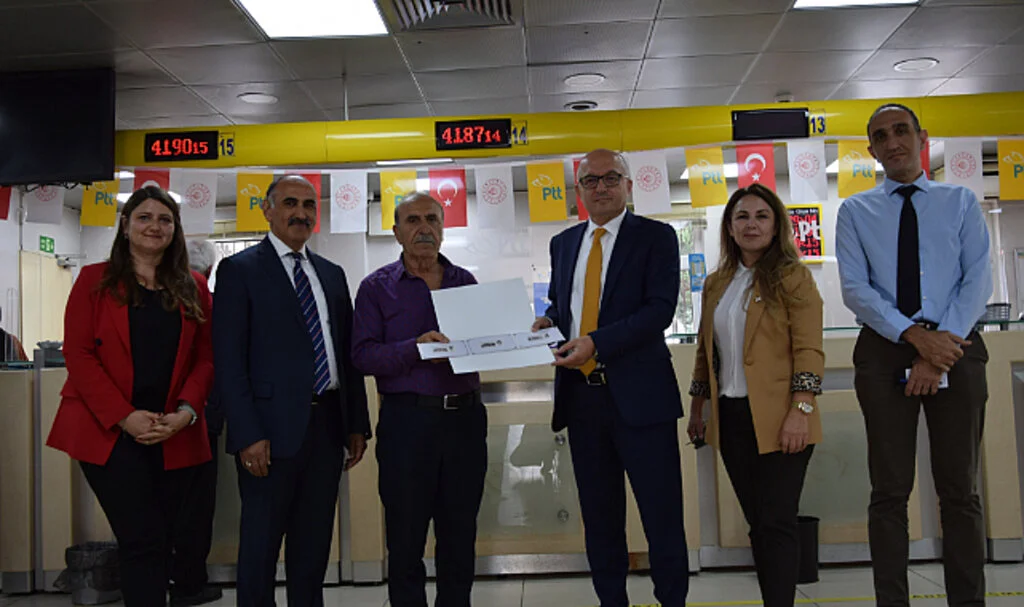 Samsun PTT'den çok özel hediye 