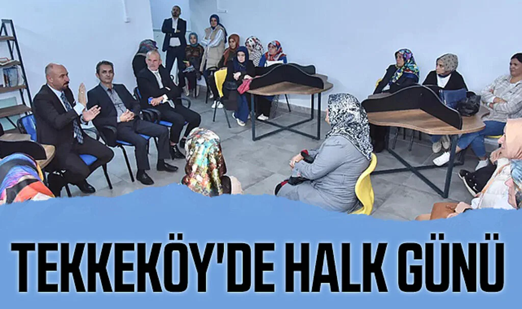 Samsun Tekkeköy'de Halk Günü