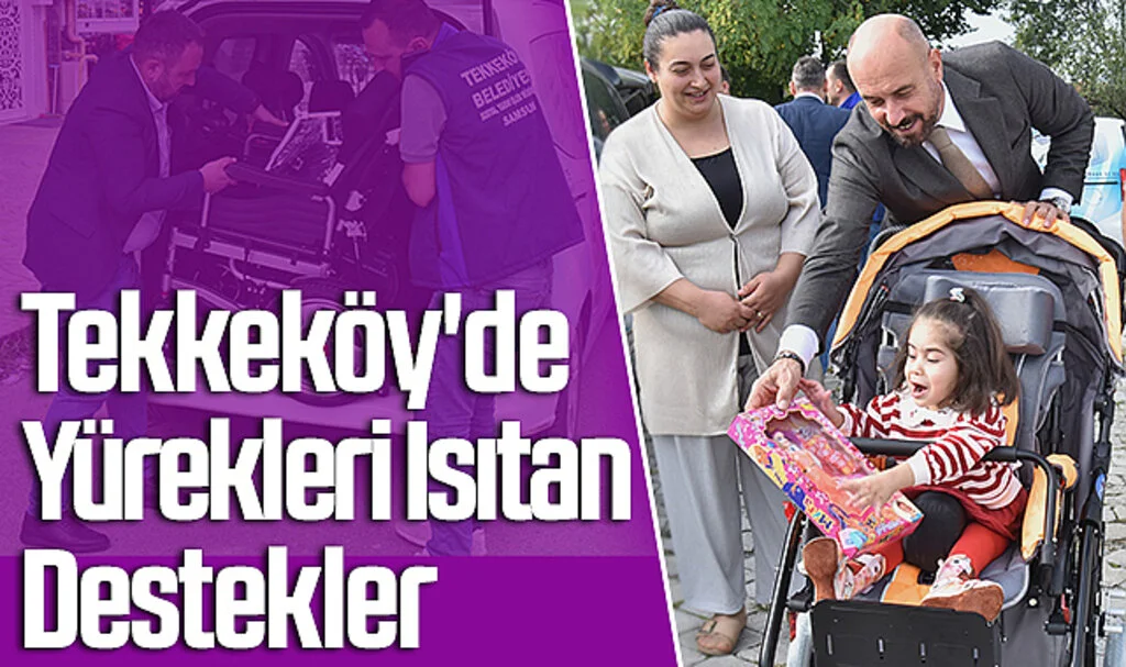 Samsun Tekkeköy'de Yürekleri Isıtan Destekler