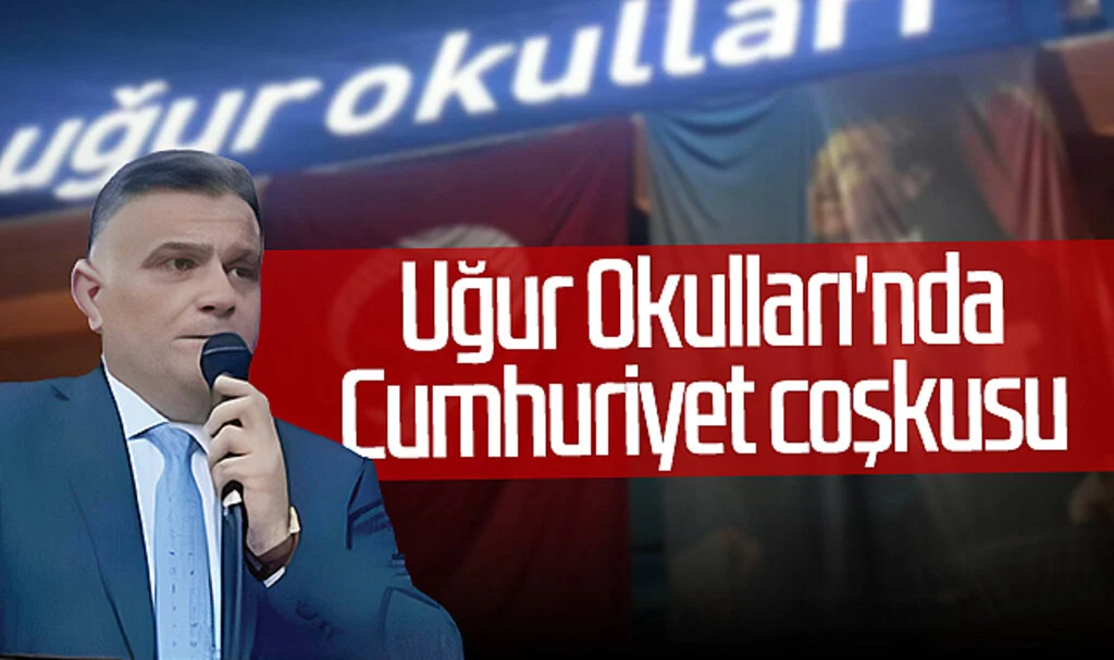 Samsun Uğur Okulları'nda Cumhuriyet coşkusu