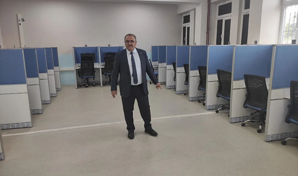 Samsun Vezirköprü’de e-sınav çilesi sona erdi 