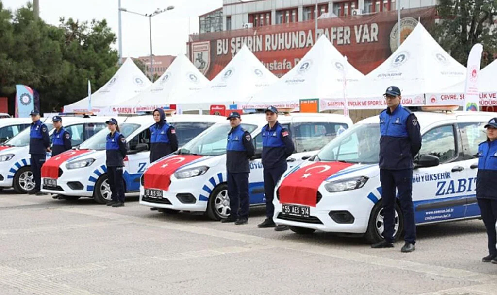 Samsun zabıtasının araç sayısı 4 yılda 6’dan 28’e yükseldi