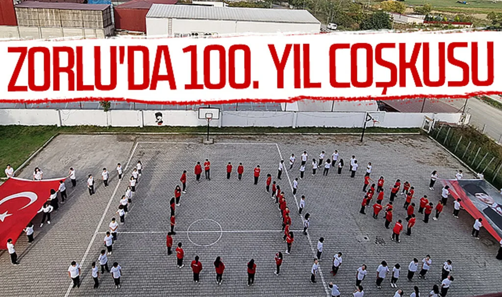 Samsun Zorlu Eğitim Kurumları'nda 100. Yıl coşkusu