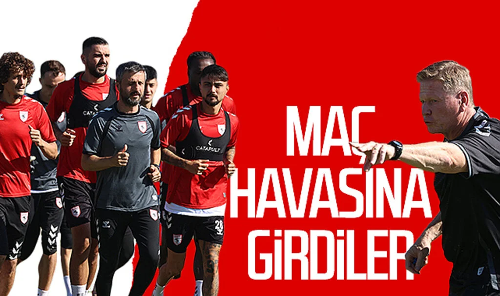 Samsunspor, Başakşehir maçının havasına girdi