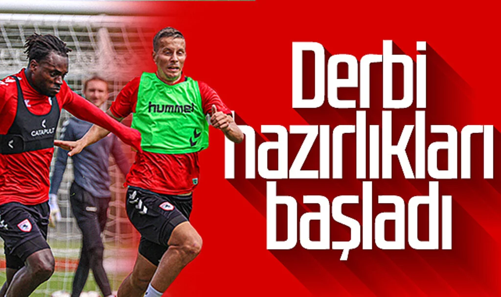 Samsunspor’da derbi hazırlıkları başladı