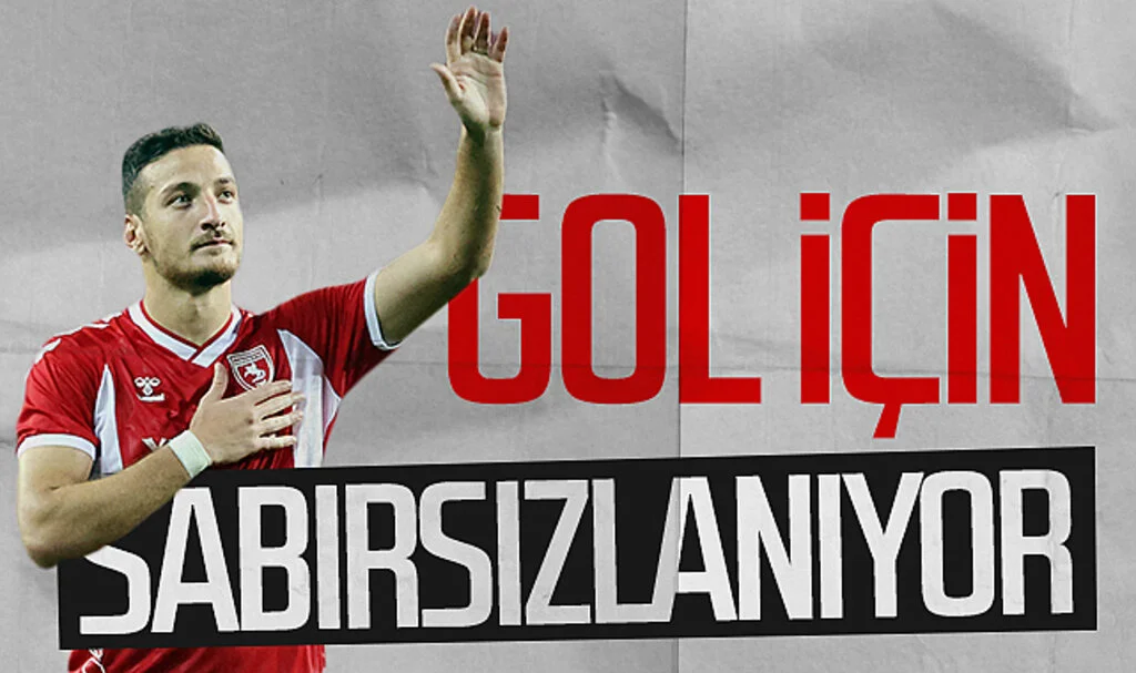 Samsunspor’da Ercan Kara gol için sabırsızlanıyor