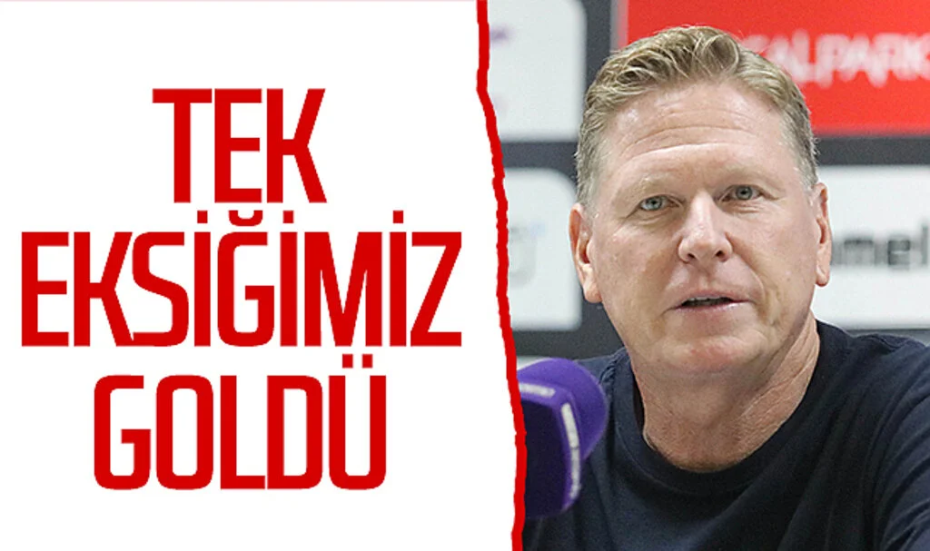 Samsunspor'da Markus Gisdol'dan Başakşehir maçı sonrası açıklama: "Tek eksiğimiz goldü"