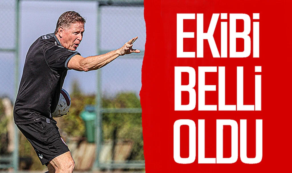 Samsunspor'da Markus Gisdol'ün Ekibi Belli Oldu