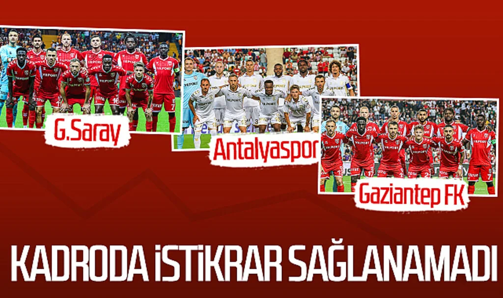 Samsunspor kadroda istikrar sağlayamadı
