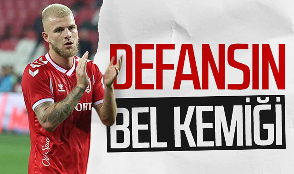 Samsunspor savunmasının bel kemiği Drongelen