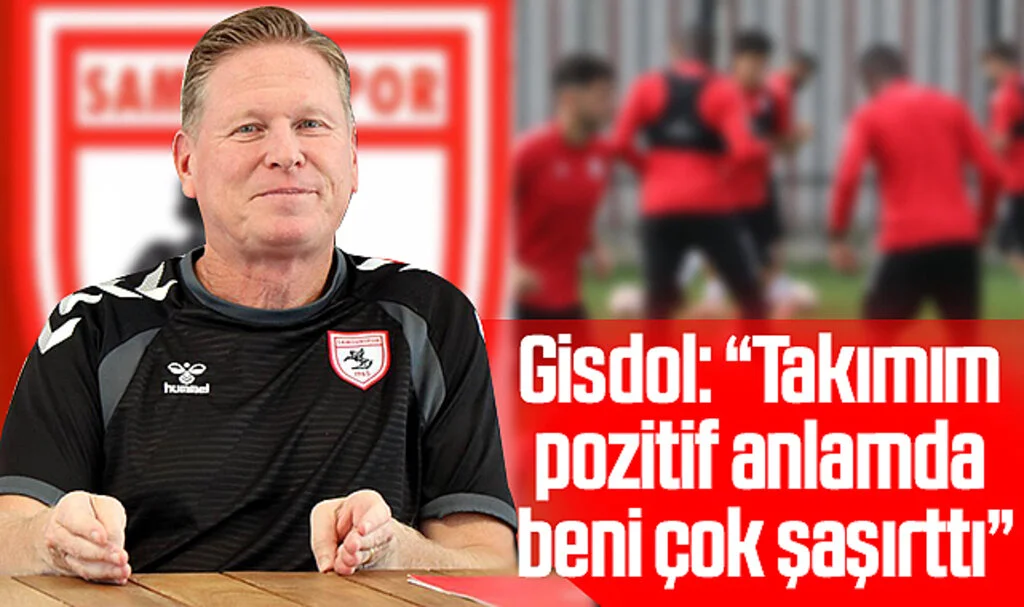 Samsunspor Teknik Direktörü Gisdol: “Takımım pozitif anlamda beni çok şaşırttı”