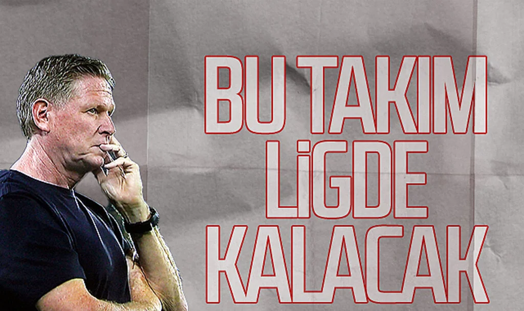 Samsunspor Teknik Direktörü Markus Gisdol: ‘Bu takım ligde kalacak’