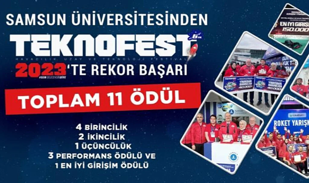 SAMÜ Öğrencilerinin TEKNOFEST Başarısı