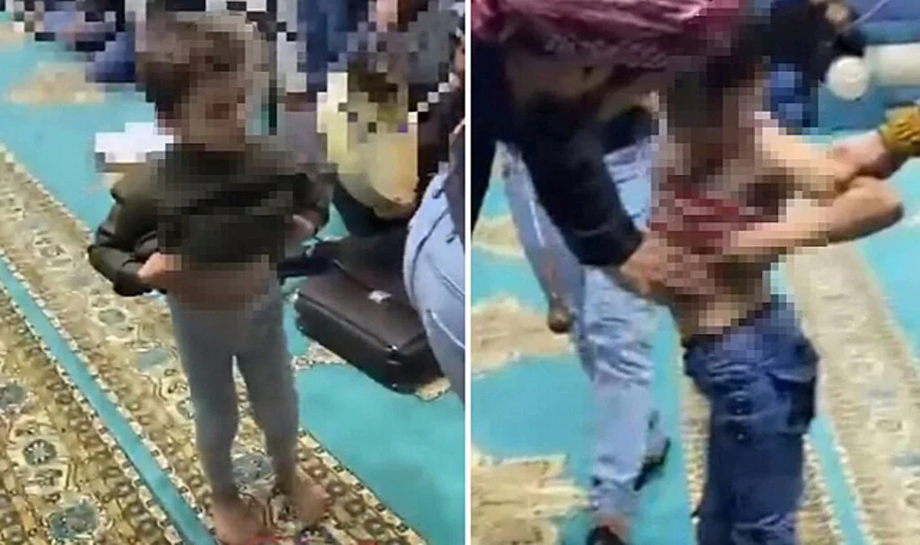Şanlıurfa'da karınlarına şiş batırdıkları çocukları yürüttüler! Bakanlık harekete geçti