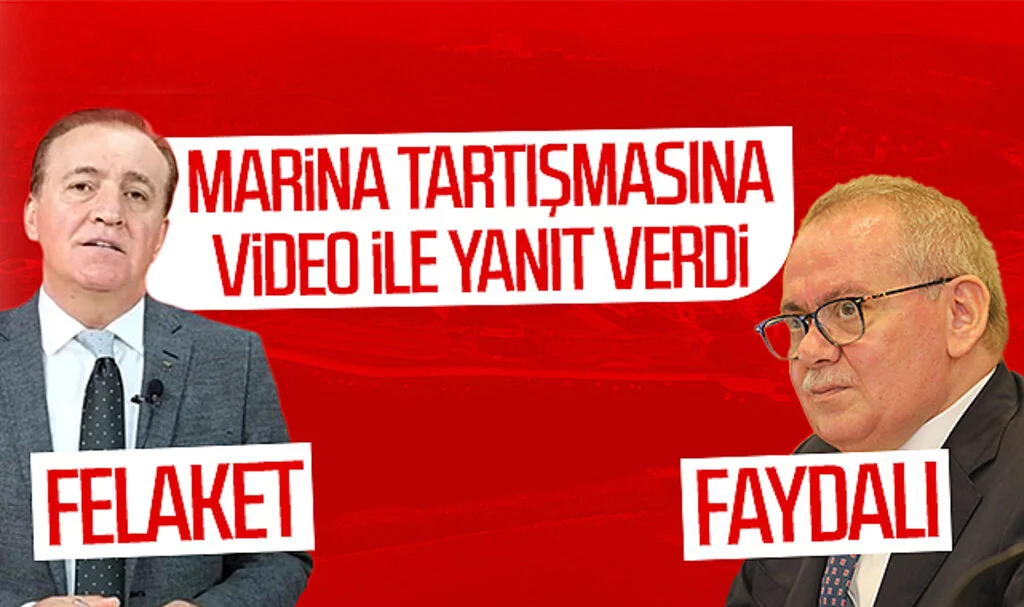 SAOB Dönem Sözcüsü Cevat Öncü Samsun'daki Marina tartışmasına video ile yanıt verdi