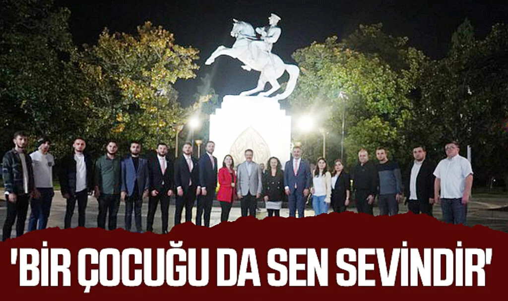 Sevdamız Samsun Genel Başkanı Nuri Seven: 'Bir çocuğu da sen sevindir' 