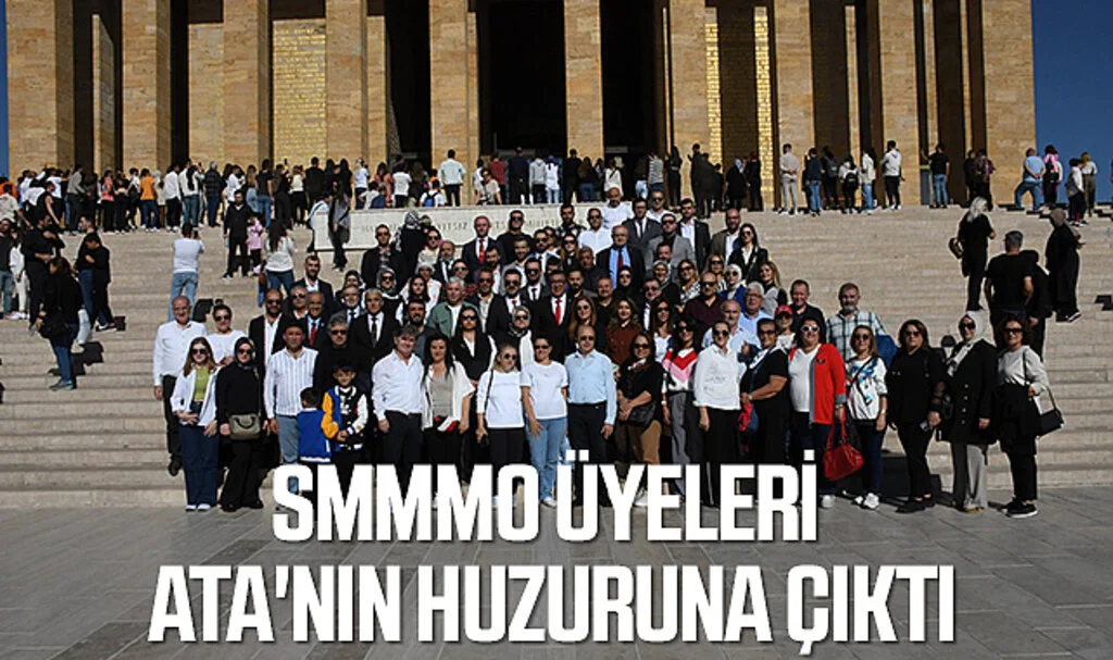 SMMMO üyeleri Ata'nın huzuruna çıktı