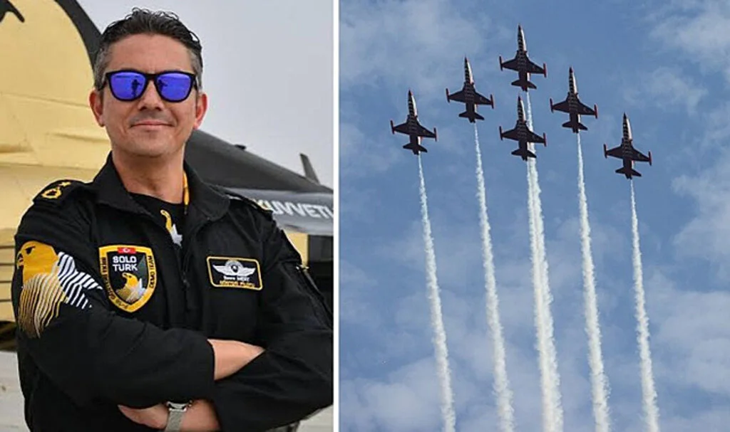 Solo Türk'ün efsane pilotu Yarbay Emre Mert, Cumhuriyet kutlamalarında son uçuşunu yaptı