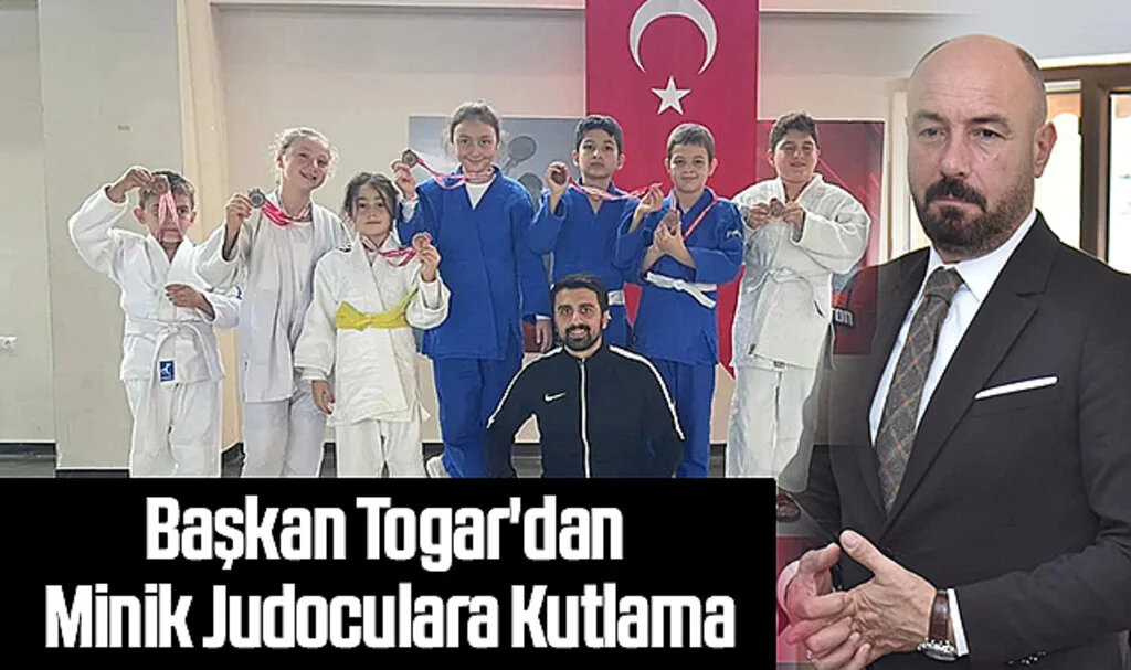 Tekkeköy Belediye Başkanı Togar'dan Minik Judoculara Kutlama
