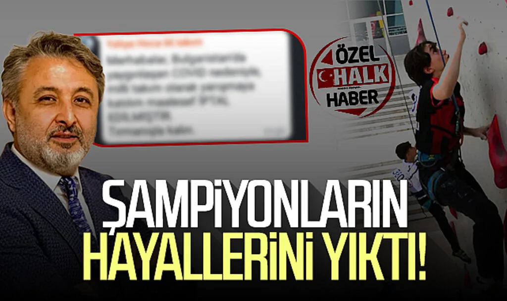 Türkiye Dağcılık Federasyonu şampiyonların hayalini yıktı! 13 sporcu...