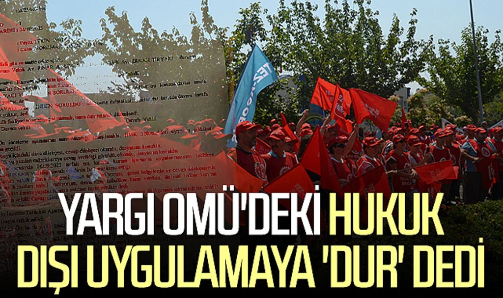 Yargı OMÜ'deki hukuk dışı uygulamaya 'dur' dedi