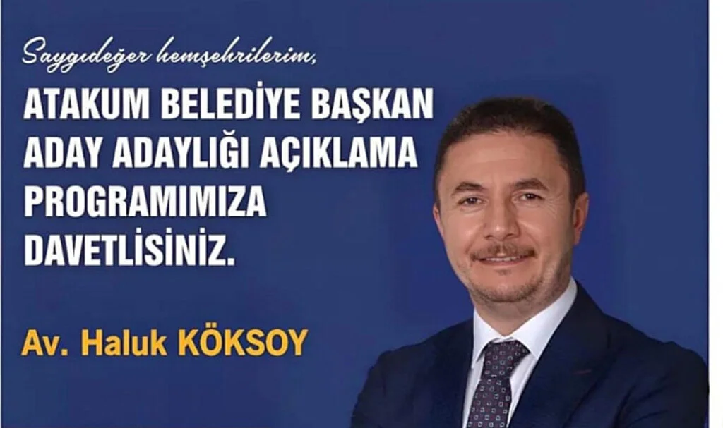 AK Parti Atakum  eski İlçe Başkanı  Atakum'a talip 