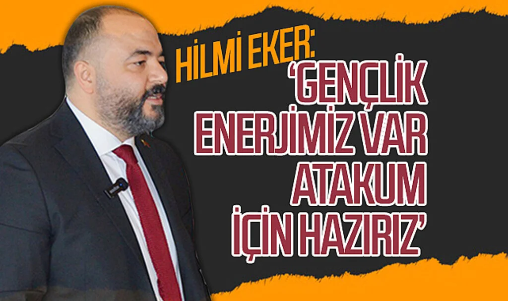 AK Parti'den Atakum Belediye Başkan aday adayı olan Çevre Mühendisi Hilmi Eker: 'Gençlik enerjimiz var Atakum için hazırız'
