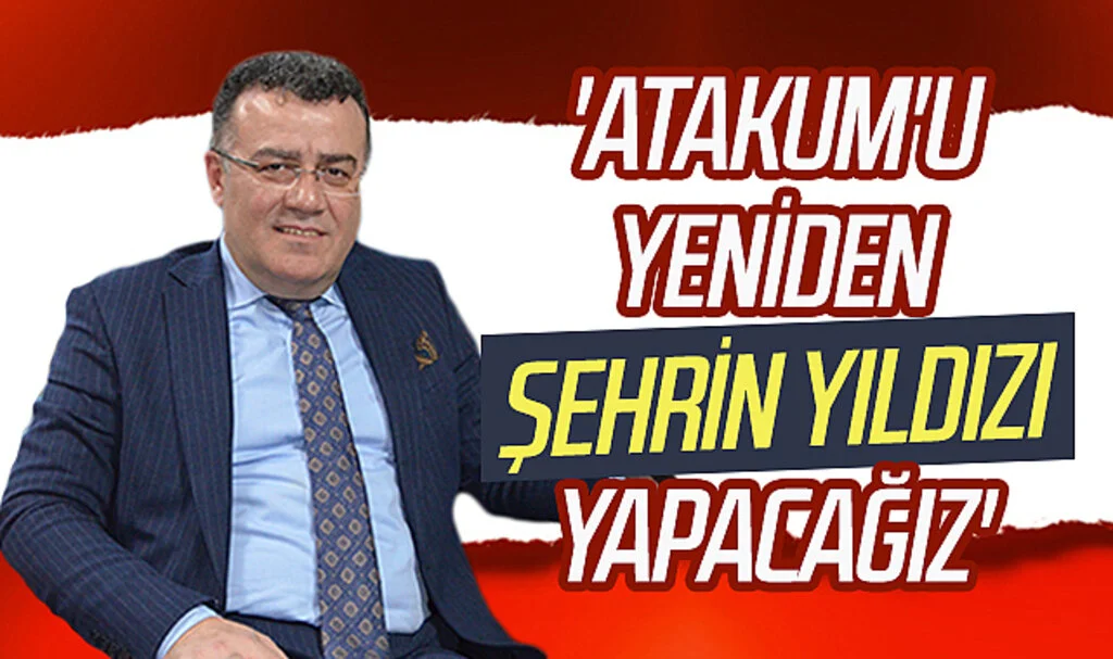 AK Parti'den Atakum Belediye Başkan Aday Adayı olan İshak Taşçı:  'Atakum'u yeniden şehrin yıldızı yapacağız'            